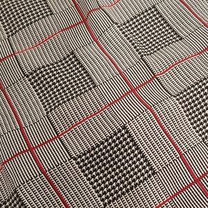 Alfani Tops - Alfani XL Black White Red Plaid Dressy Blouse Alfani Tops - Alfani XL Black White Red Plaid Dressy Blouse